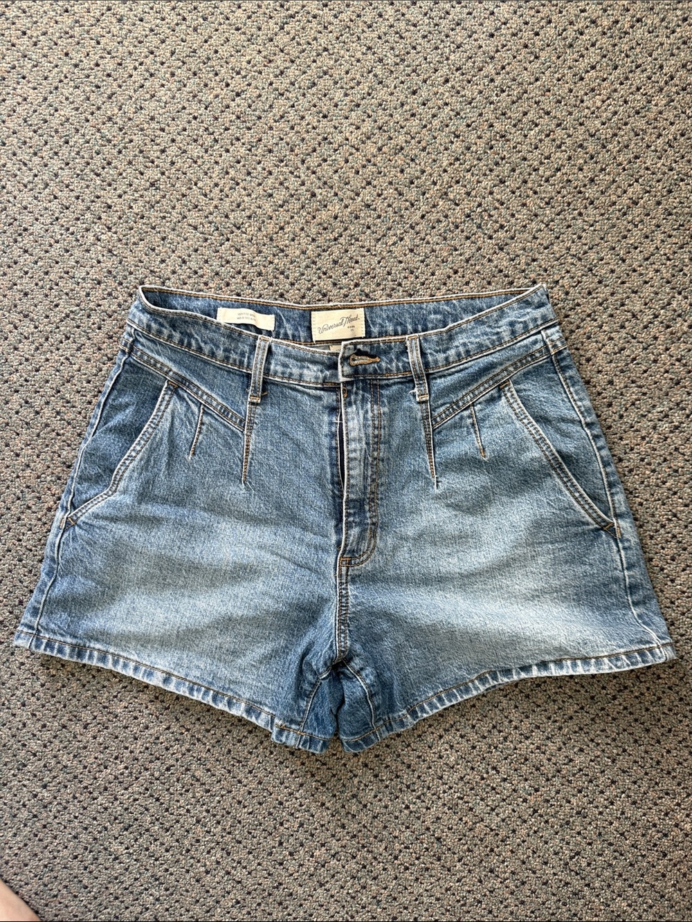 Universal Thread Light Blue High-Rise Denim Shorts